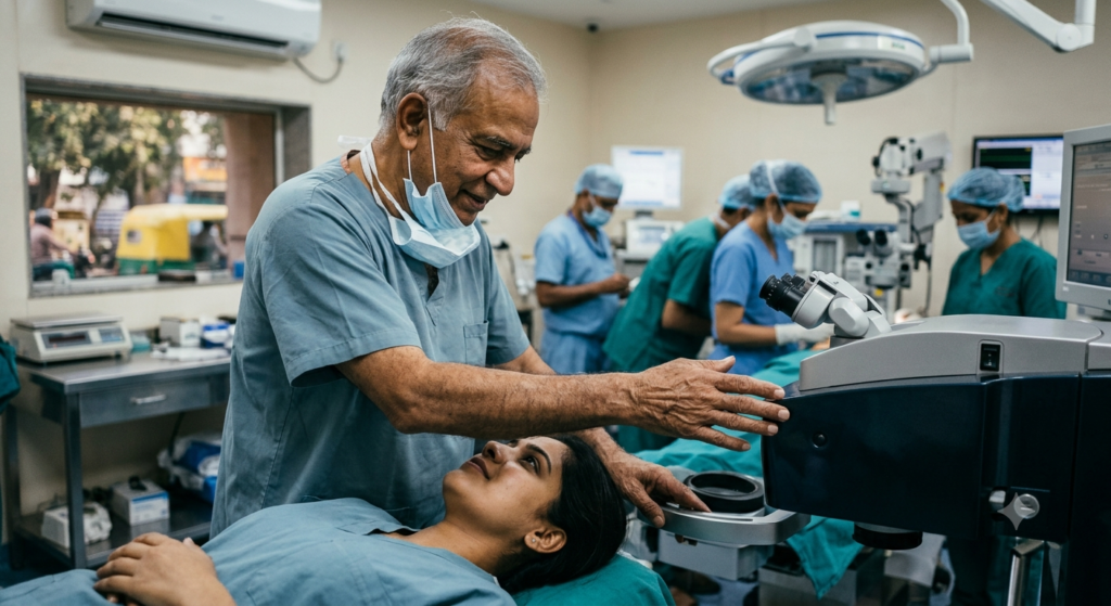 Best LASIK Hospital in Delhi: Why 40 Years of Surgical Experience Matters More Than Any Advertisement
