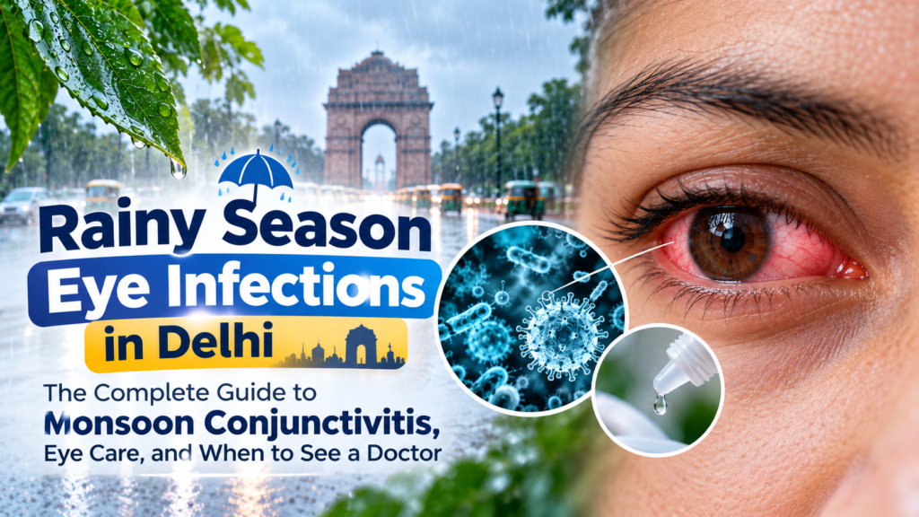 Rainy Season Eye Infections in Delhi