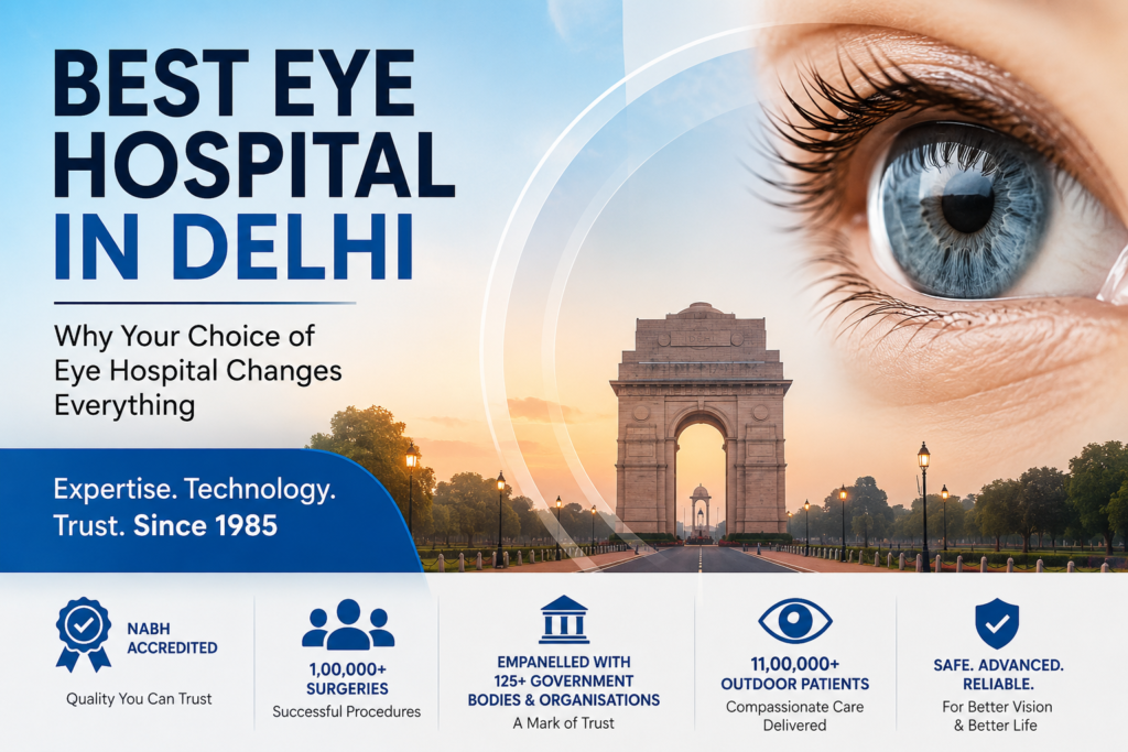 Best Eye Hospital in Delhi: The Complete, Fact-Based Patient Guide to Bharti Eye Foundation (2026)